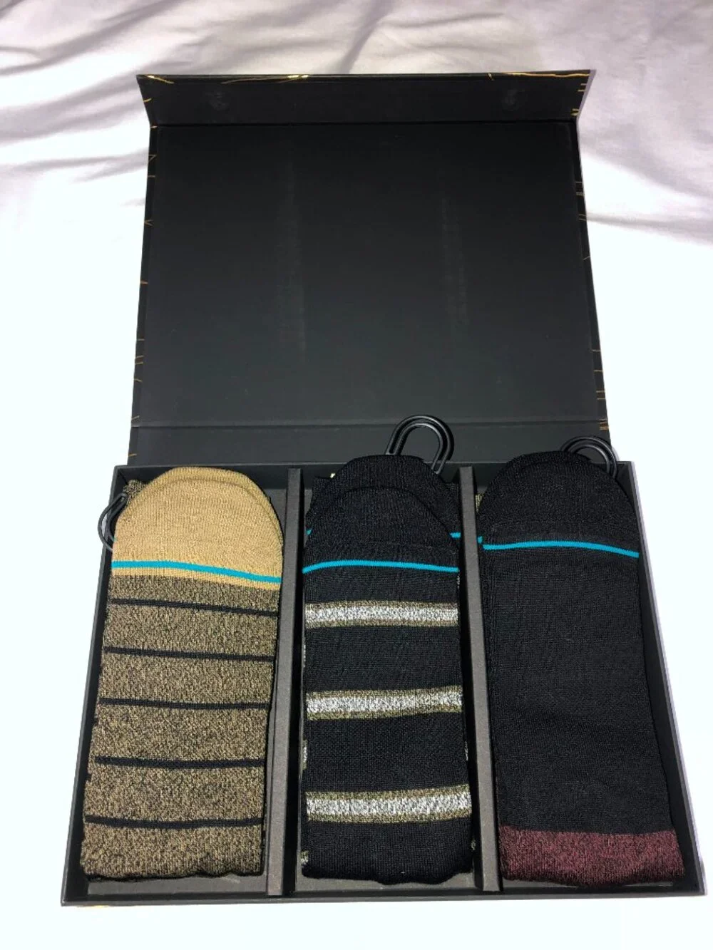 Stance McGregor Butter Blend 3 Pack Socks Gift Box Size L